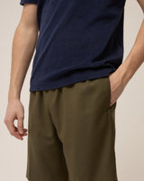 Pavel - Kaki - Crepe Wool