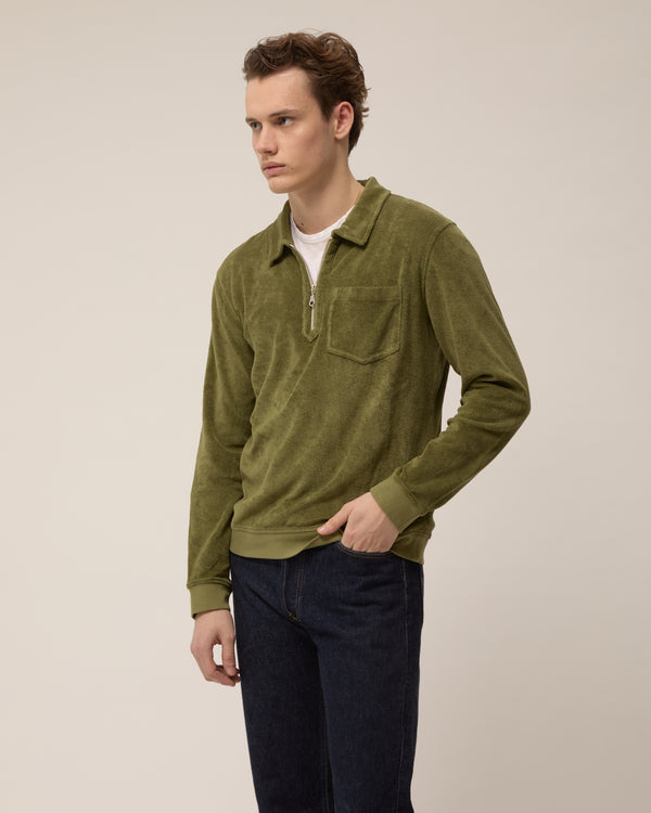 Taylor - Military Green - Terry Cloth