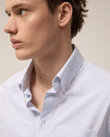 Celestin - Light Blue Striped - Oxford