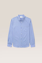Cosimo - Blue Striped - Cotton Poplin