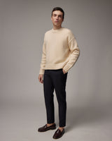 Peter - Navy - Wool Flannel