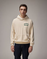 Tennis Hoodie - Cream - Cotton Jersey