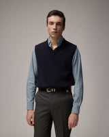 Peter - Anthracite - Wool Flannel