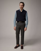 Peter - Anthracite - Wool Flannel