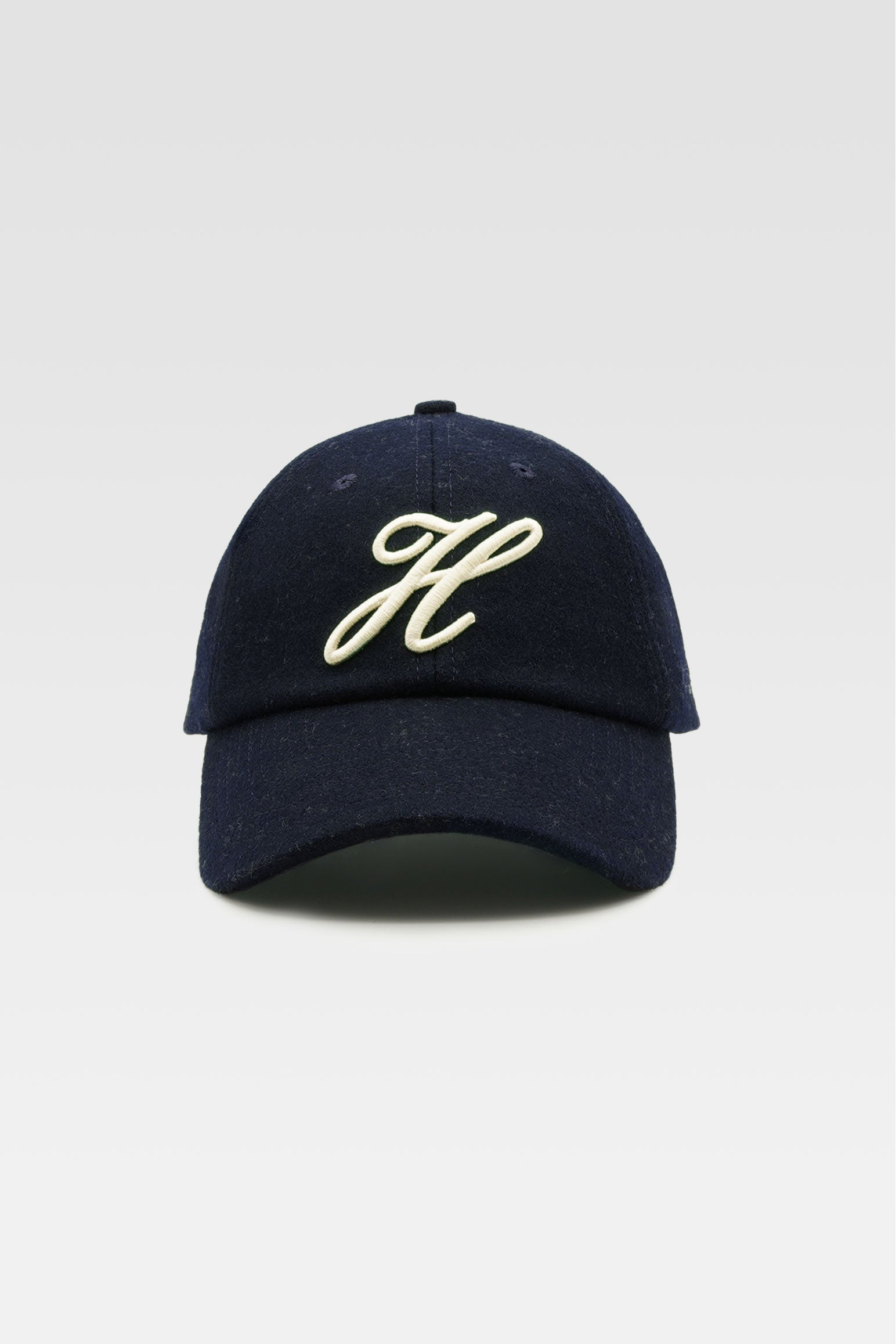 Navy Varsity-Style Baseball Cap – Harmony Paris