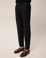 Piero - Navy - Rustic Wool