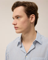 Cosimo - Blue Striped - Tencel