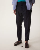 Piero - Navy - Fresco Wool