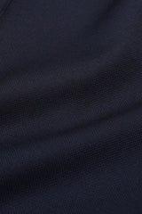 Pavel - Navy - Crepe Wool