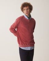 Stanford - Cranberry - Terry Cloth