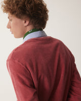 Stanford - Cranberry - Terry Cloth