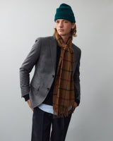 Victor - Dark Grey - Wool Flannel