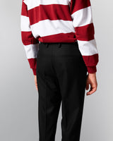 Peter - Black - Wool Flannel