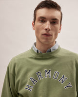 Sael Varsity - Mint - Cotton Jersey