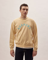 Sael Varsity - Light Yellow - Cotton Jersey