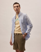 Pierino - Kaki - Cotton Waffle Knit