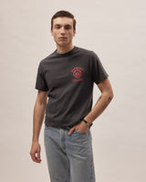 T-Shirt College Emblem - Slate - Cotton Jersey