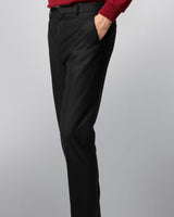 Peter - Black - Wool Flannel