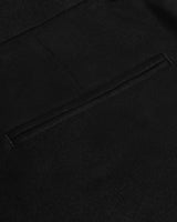 Peter - Black - Wool Flannel