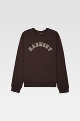 Sael Varsity - Chocolat - Cotton Jersey