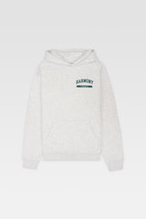 Tennis Hoodie - Heather Grey - Cotton Jersey