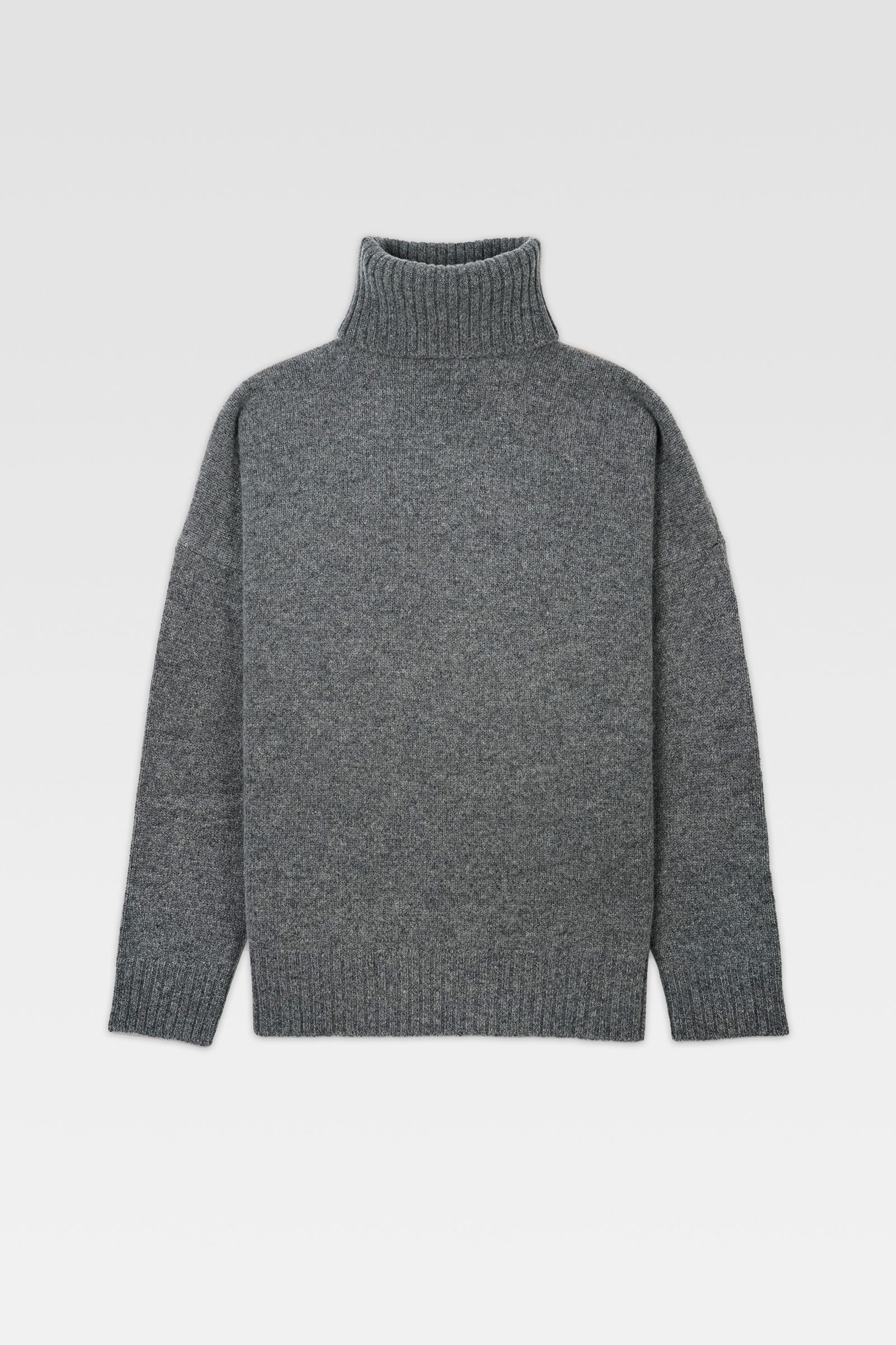 Oswin Turtleneck Sweater Grey