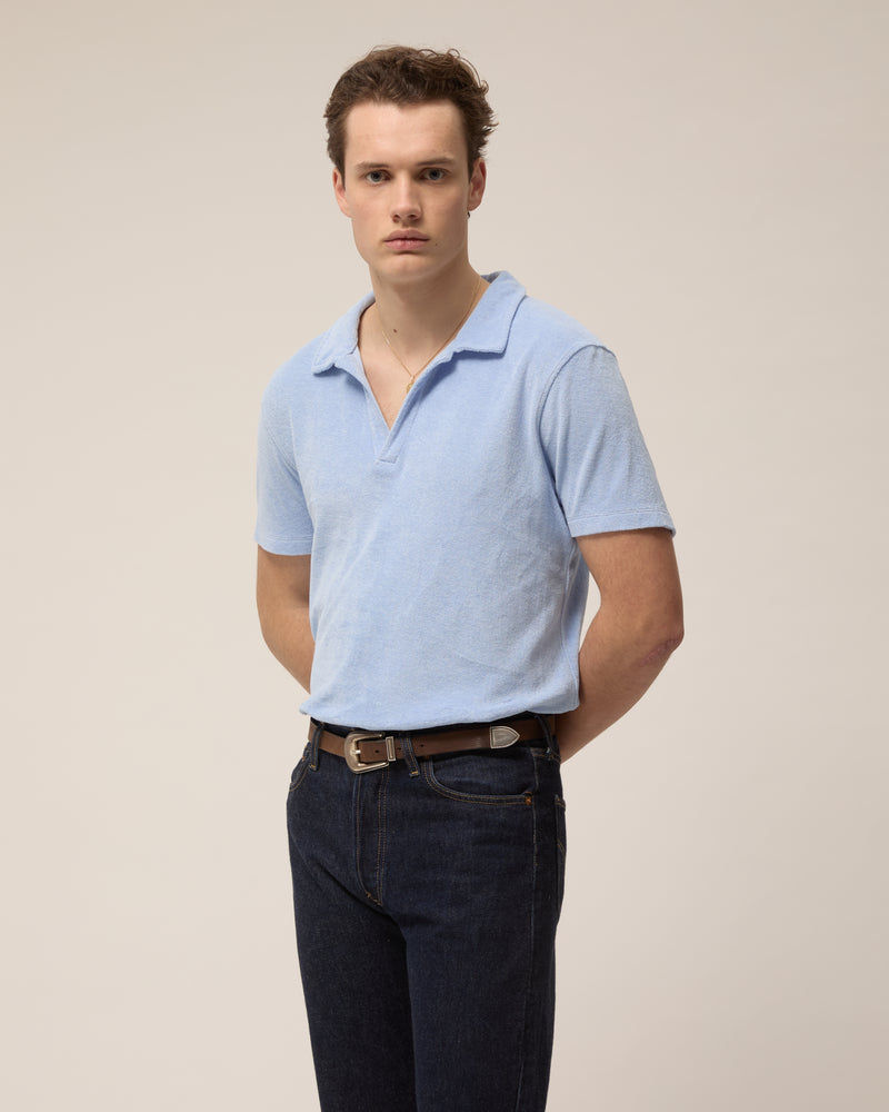 Tao Ice Blue Terry Cloth – Harmony Paris - Main Image