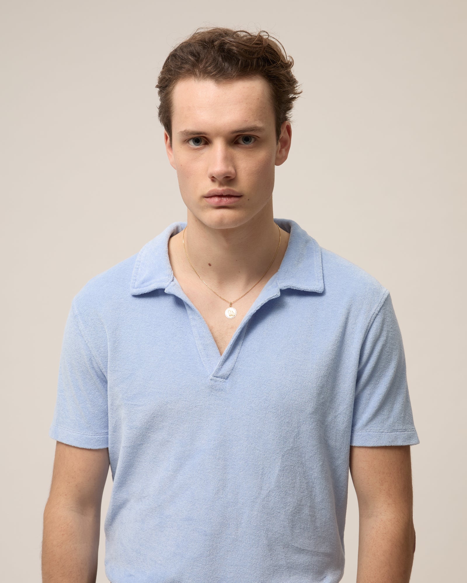 Tao - Ice Blue - Terry Cloth – Harmony Paris