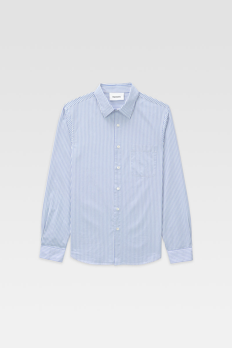 Cosimo - Blue Striped - Tencel