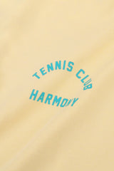 Polo Tennis Club - Light Yellow - Cotton Jersey