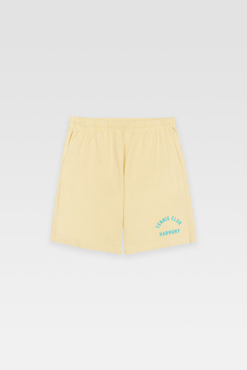 Prince Tennis Club - Light Yellow - Cotton Jersey