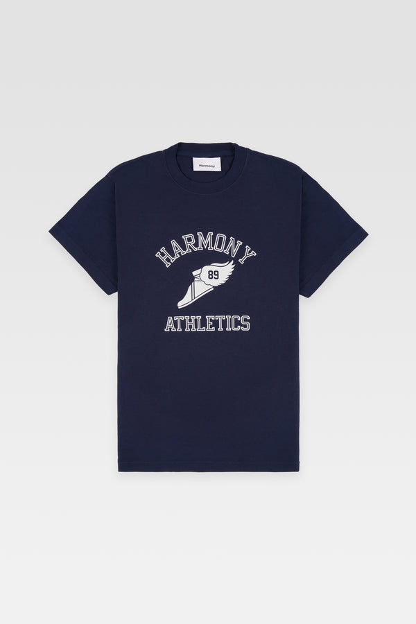 T-Shirt 89 Athletics - Navy - Cotton Jersey