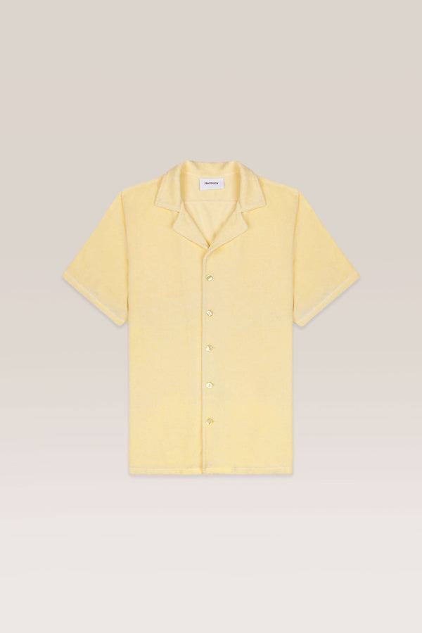 Claudio - Pale Yellow - Terry Cloth