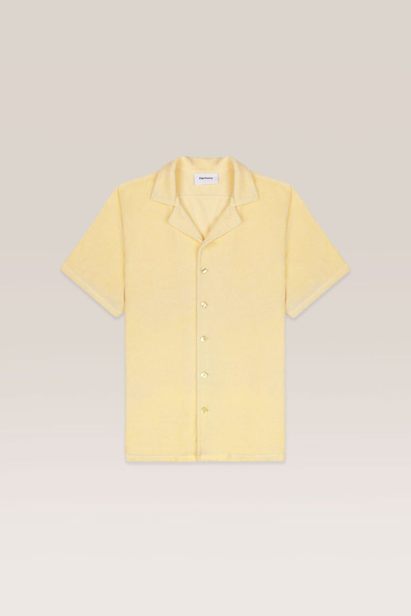 Claudio - Pale Yellow - Terry Cloth