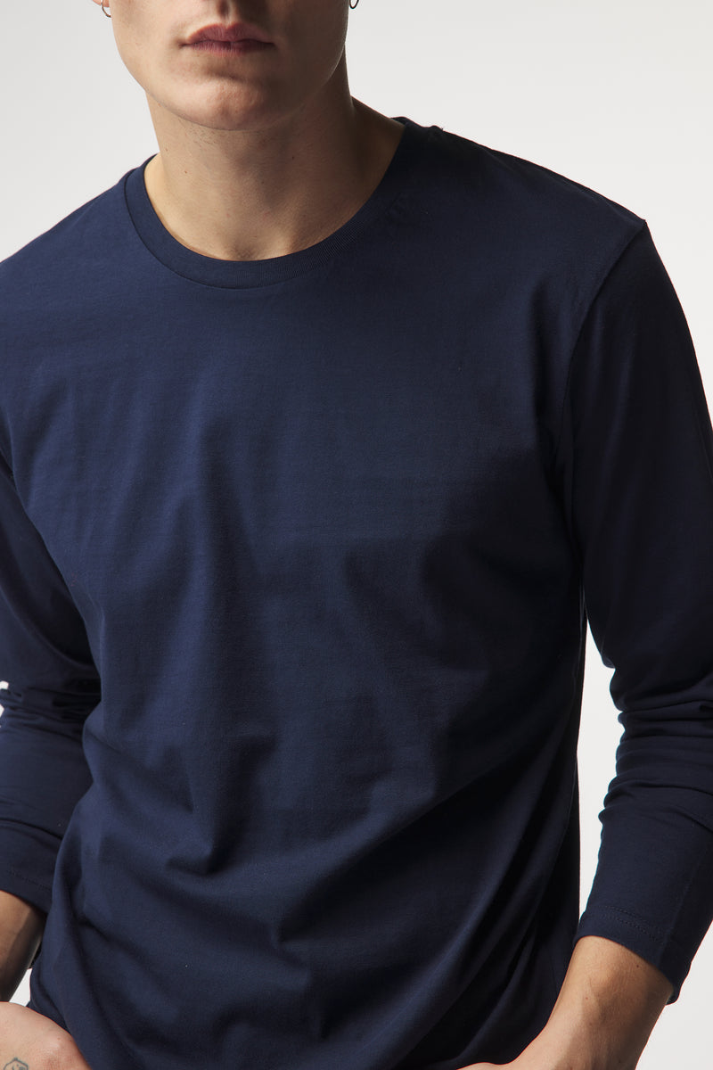 Long Sleeve T-Shirt Pack (3 for 2) - Navy