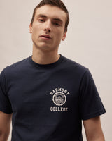T-Shirt College Emblem - Navy - Cotton Jersey
