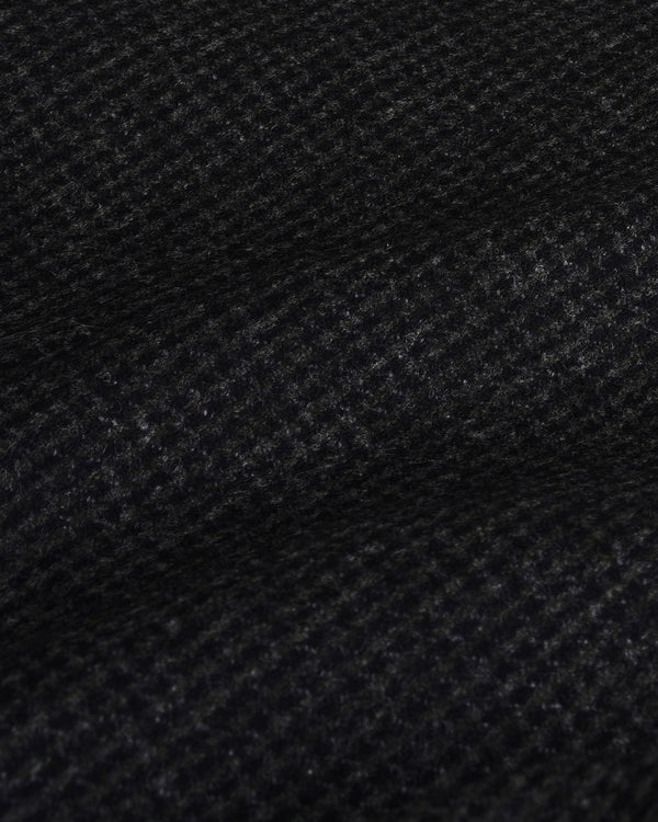 Paolo - Anthracite Houndstooth - Wool Flannel