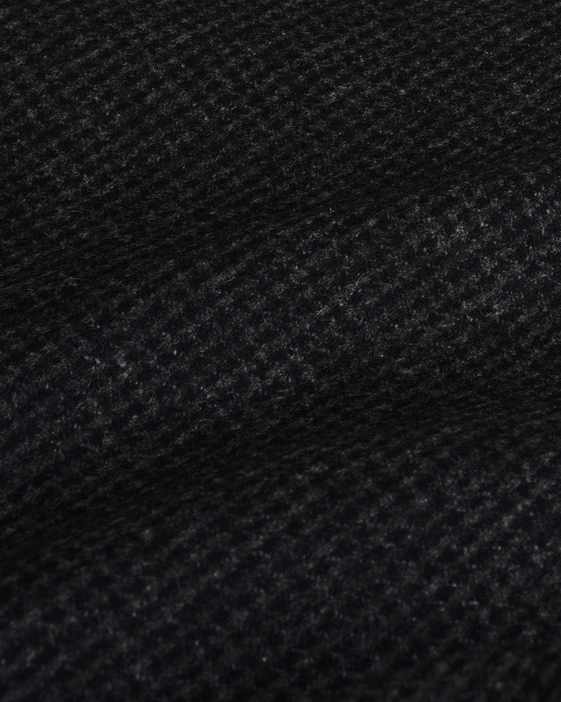 Paolo - Anthracite Houndstooth - Wool Flannel