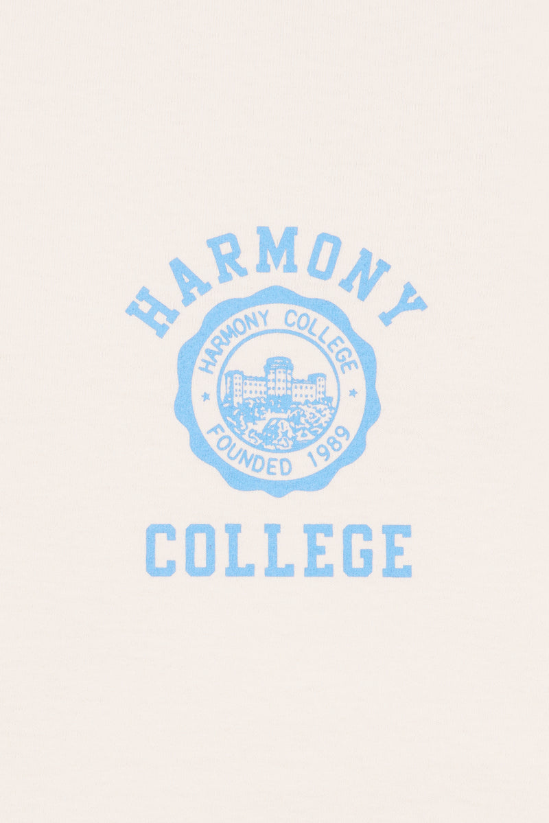 Sany College Emblem - Off-White - Cotton Jersey