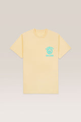 T-Shirt College Emblem - Light Yellow - Cotton Jersey