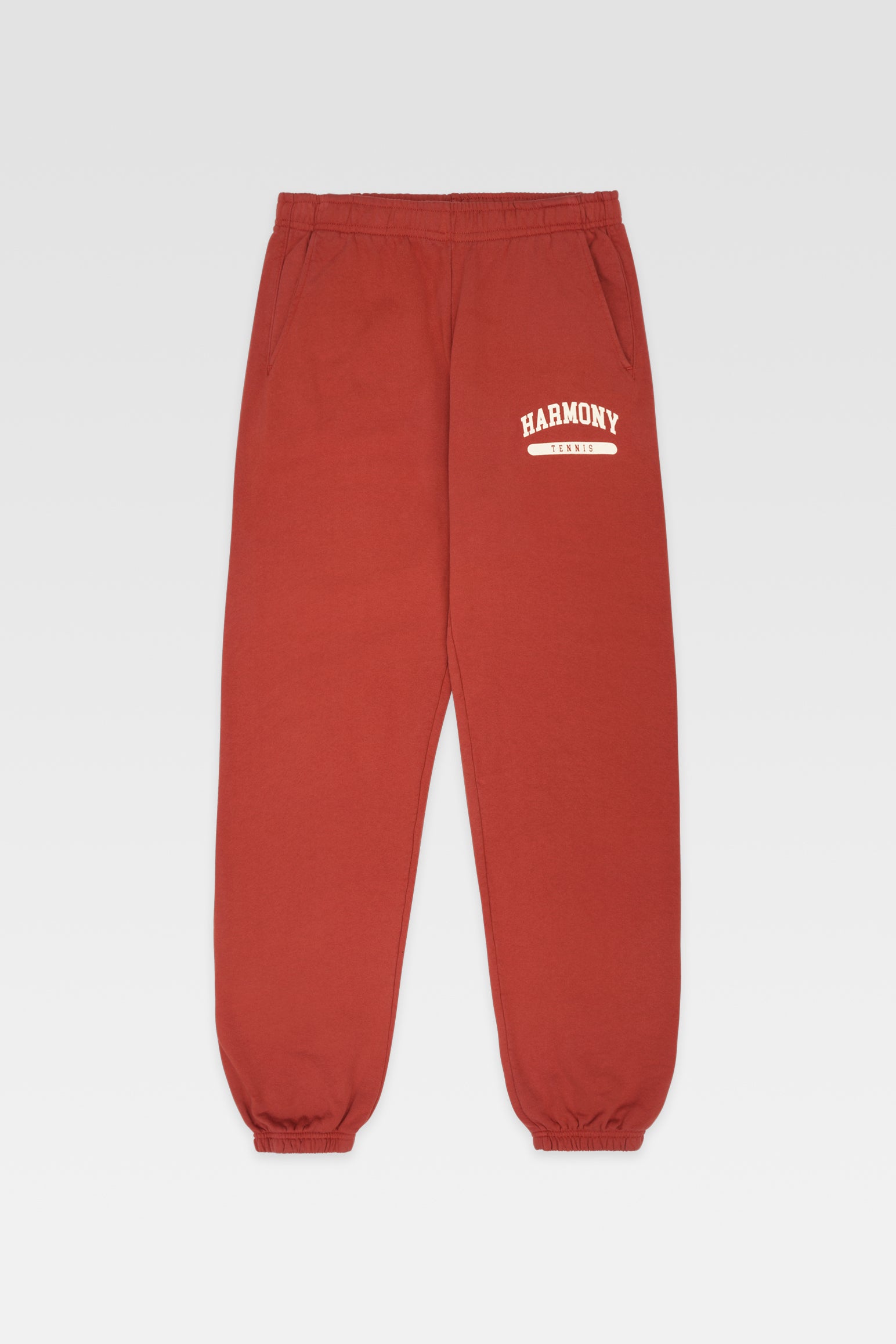 Rust Logo-Print Cotton-Jersey Sweatpant – Harmony Paris