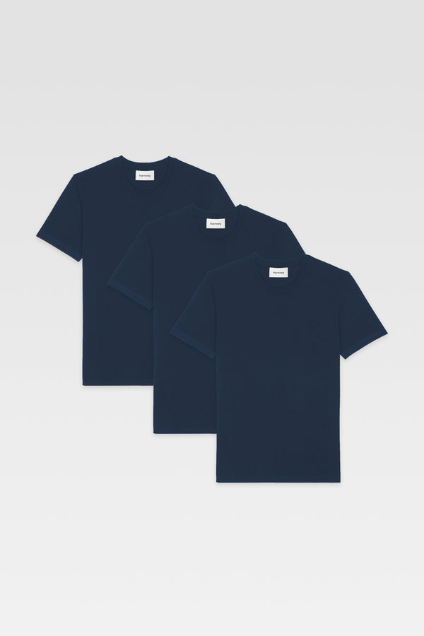 T-Shirt Pack (3 for 2) - Navy